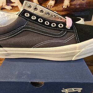 VANS LX OLD SKOOL Pop Lace Black / Gray VN000D56DE2 Shoes Skate Mens Sz 10 US